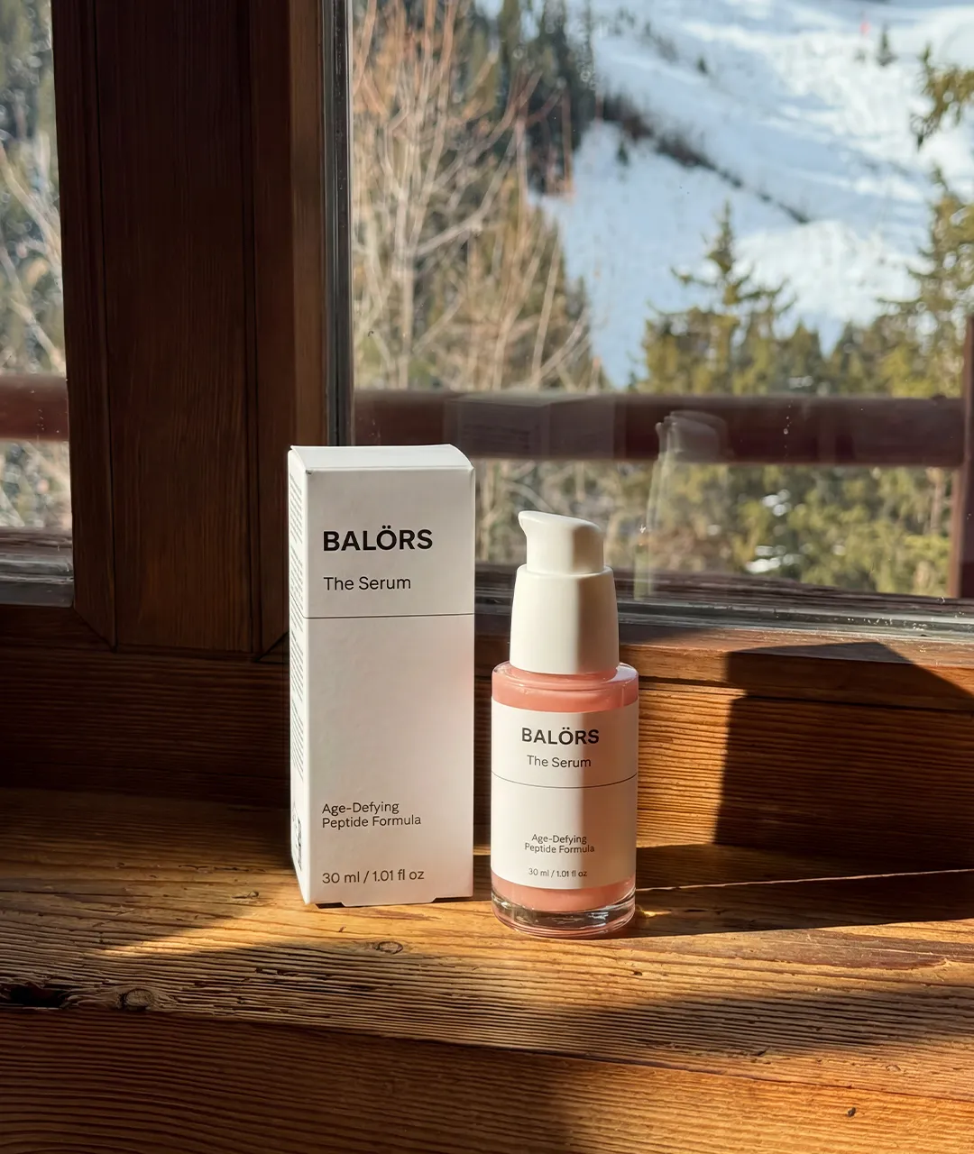 Packaging premium de Balörs The Serum